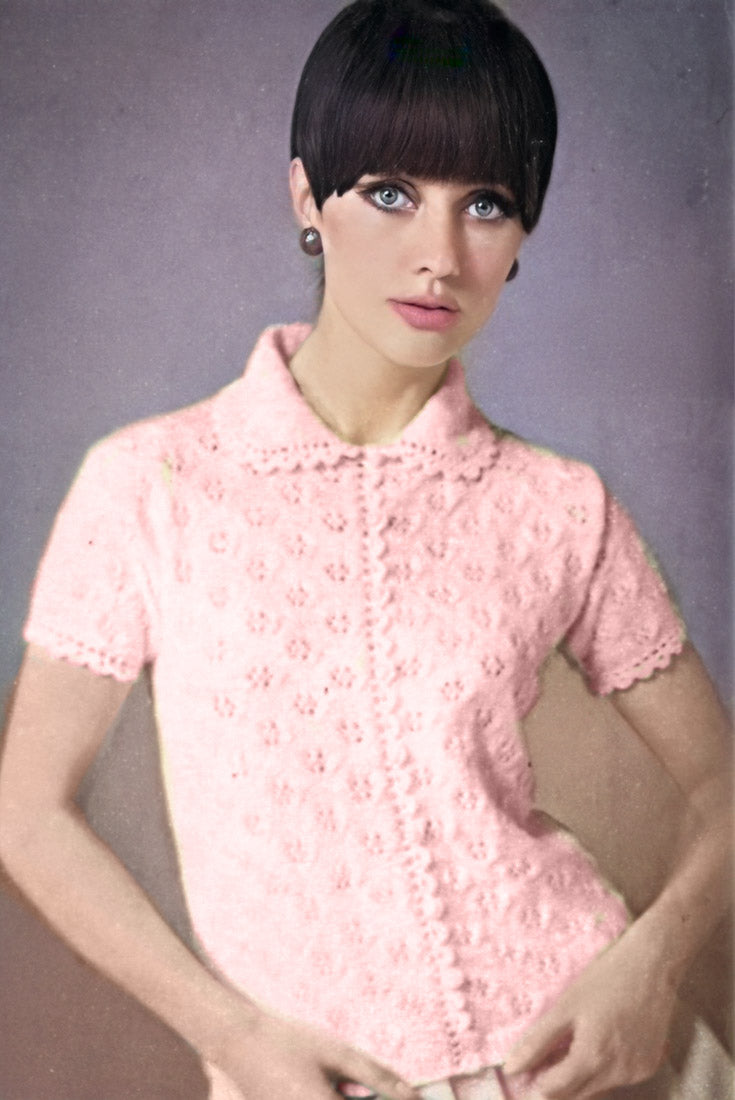 Patrón de suéter Lisa