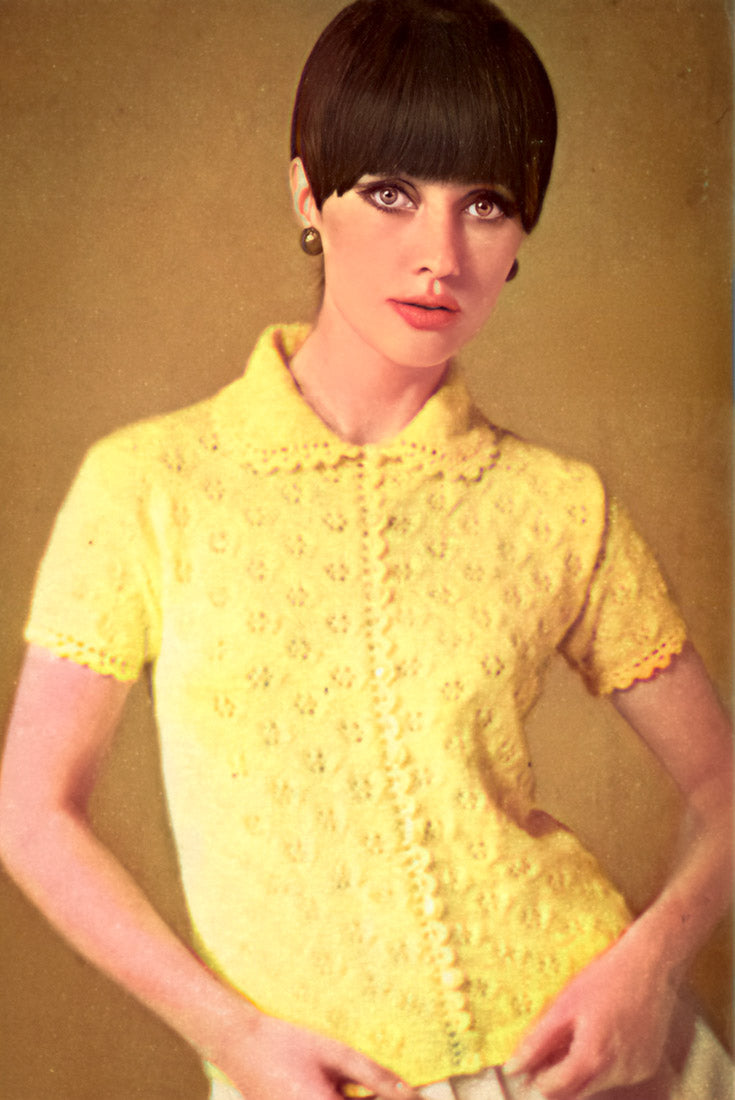 Patrón de suéter Lisa