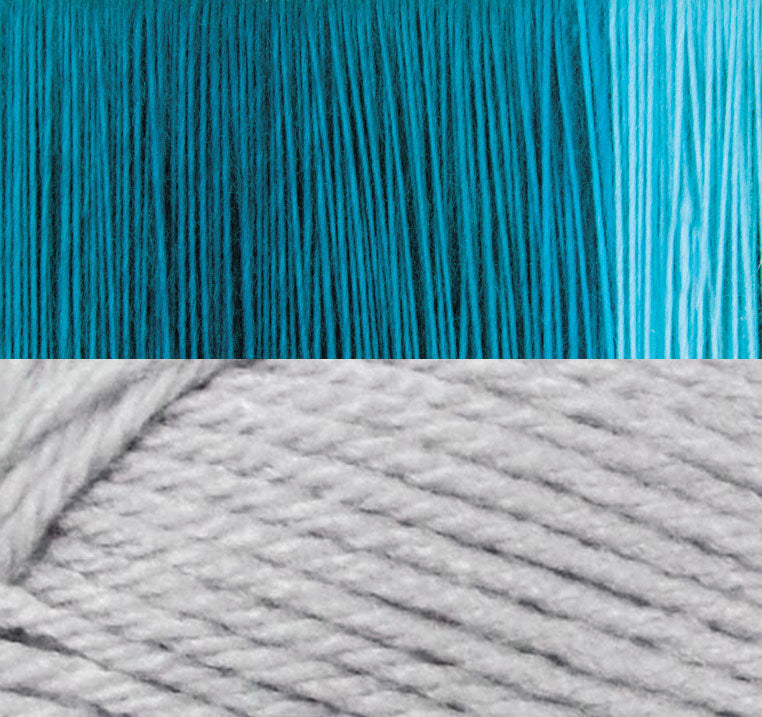 Snowscape Overlay Mosaic Blanket