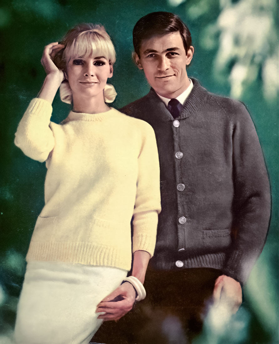 Flat Collar Cardigan Pattern