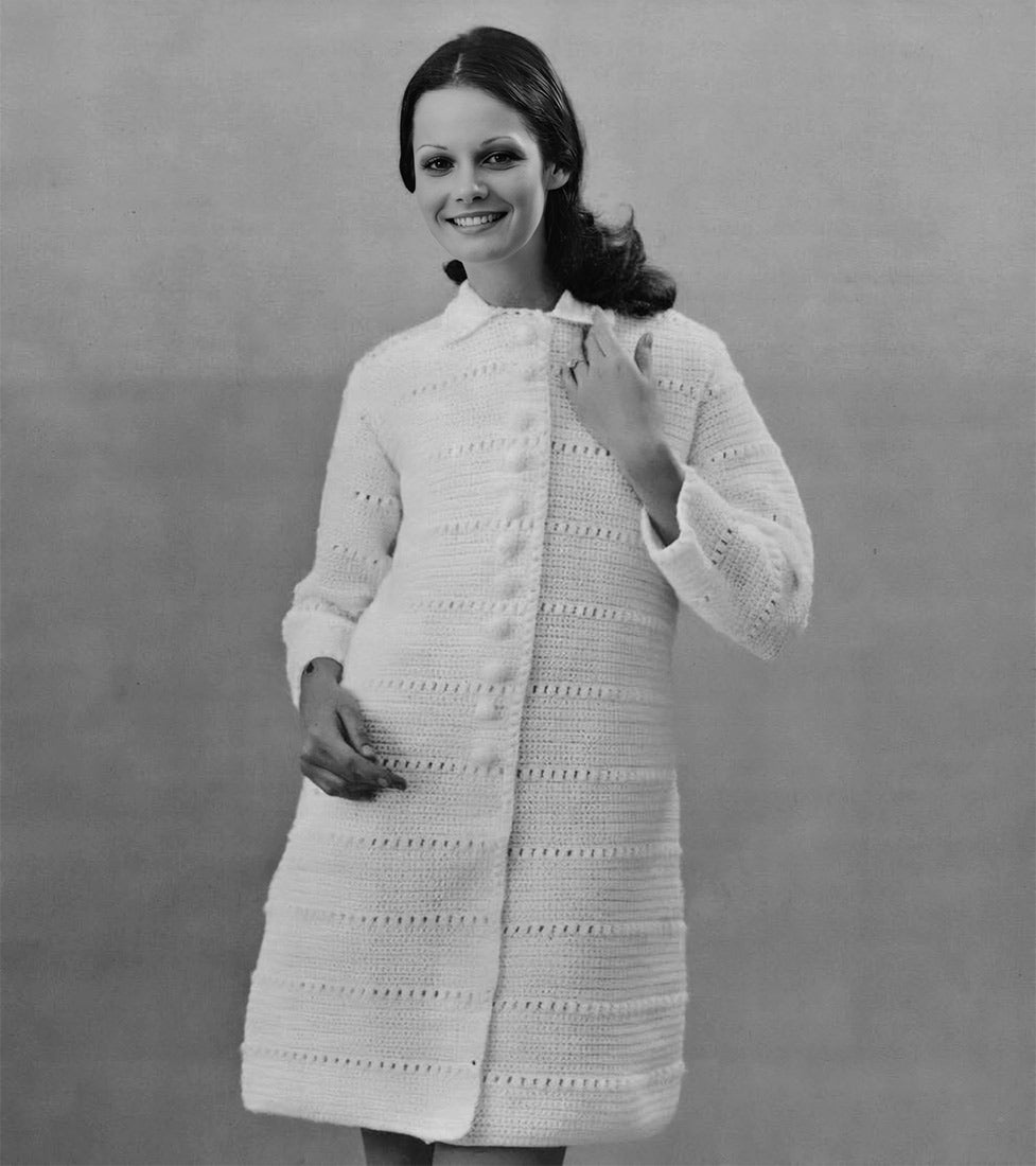 Ladies' Crochet Coat Pattern