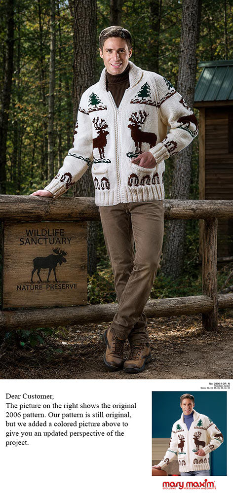 Reindeer Jacket Pattern