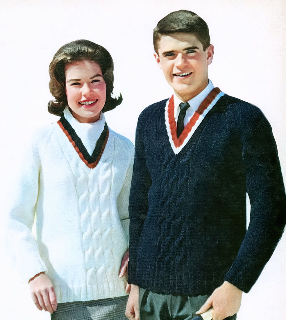 His 'N Hers Pullover Pattern