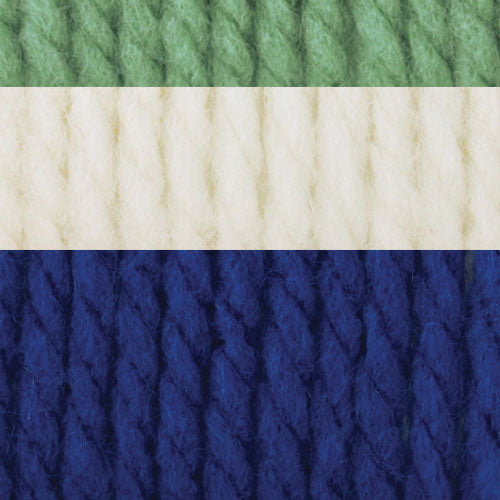 Chunky Stripes Crochet Blanket