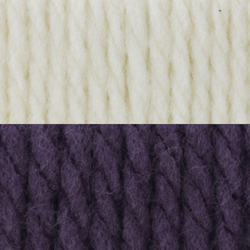 Tunisian Houndstooth & Cables Blanket