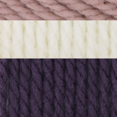 Chunky Stripes Crochet Blanket