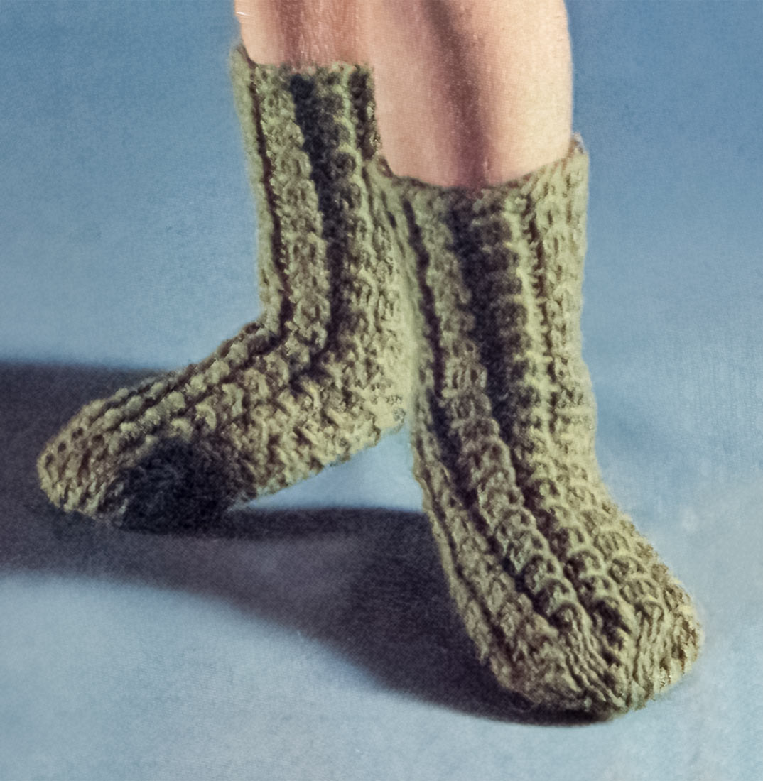 Heel-less Socks Pattern
