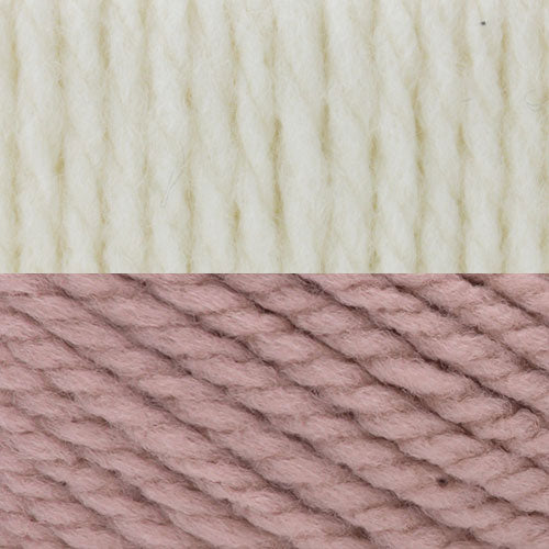 Tunisian Houndstooth & Cables Blanket