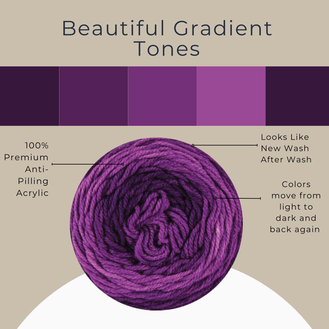 Bag-O-Day Tonal Hues Yarn