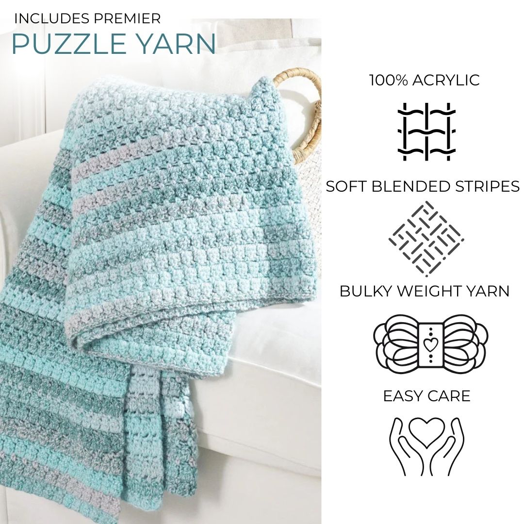 Arden Crochet Throw