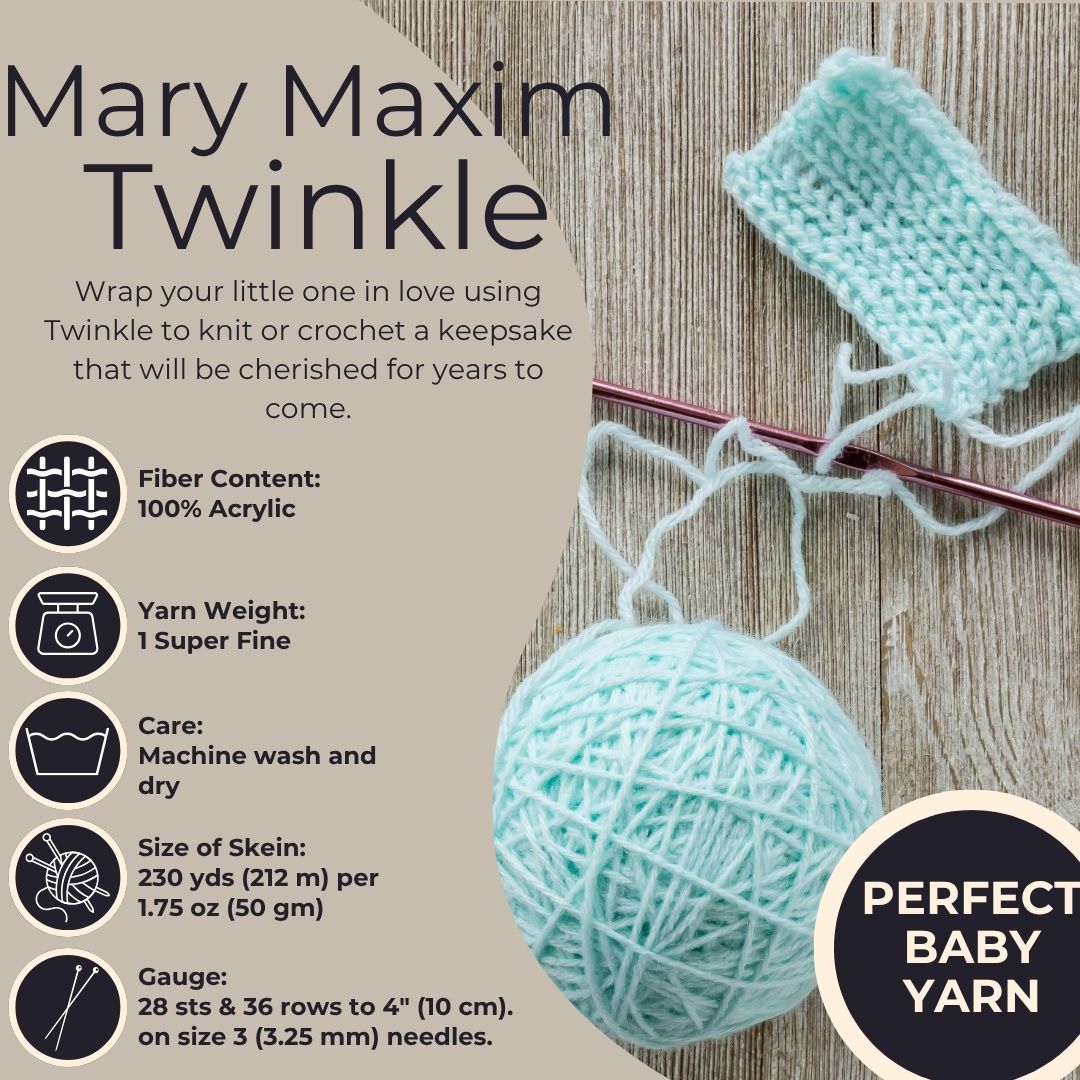 Mary Maxim Twinkle Baby Yarn