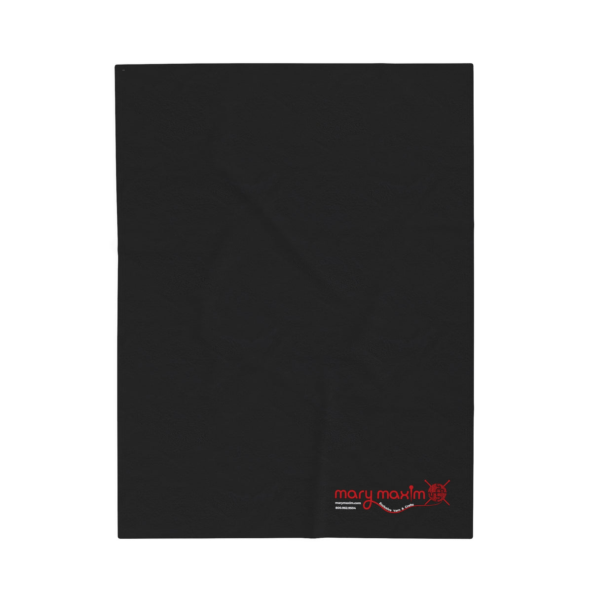 Mary Maxim Velveteen Plush Blanket