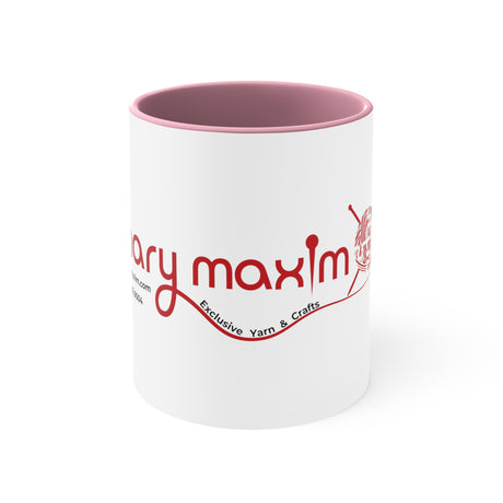 Mary Maxim Two-Tone Coffee Mug - 11oz