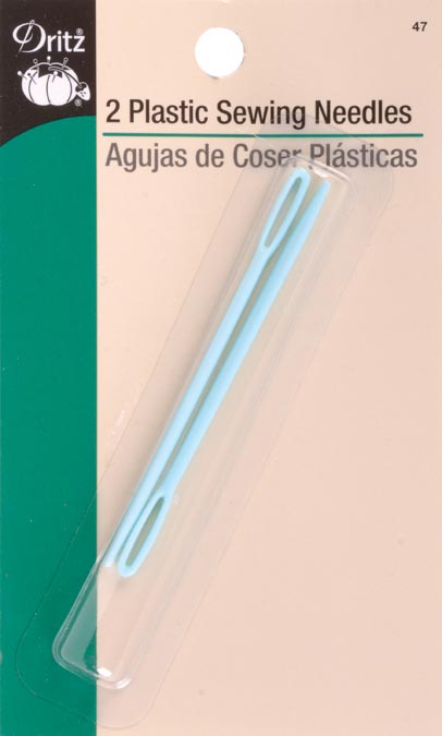 Plastic Sewing Needles Set of 2