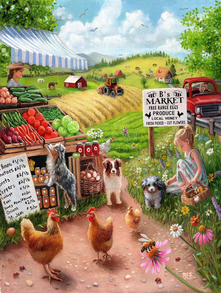 B's Market Jigsaw Puzzle