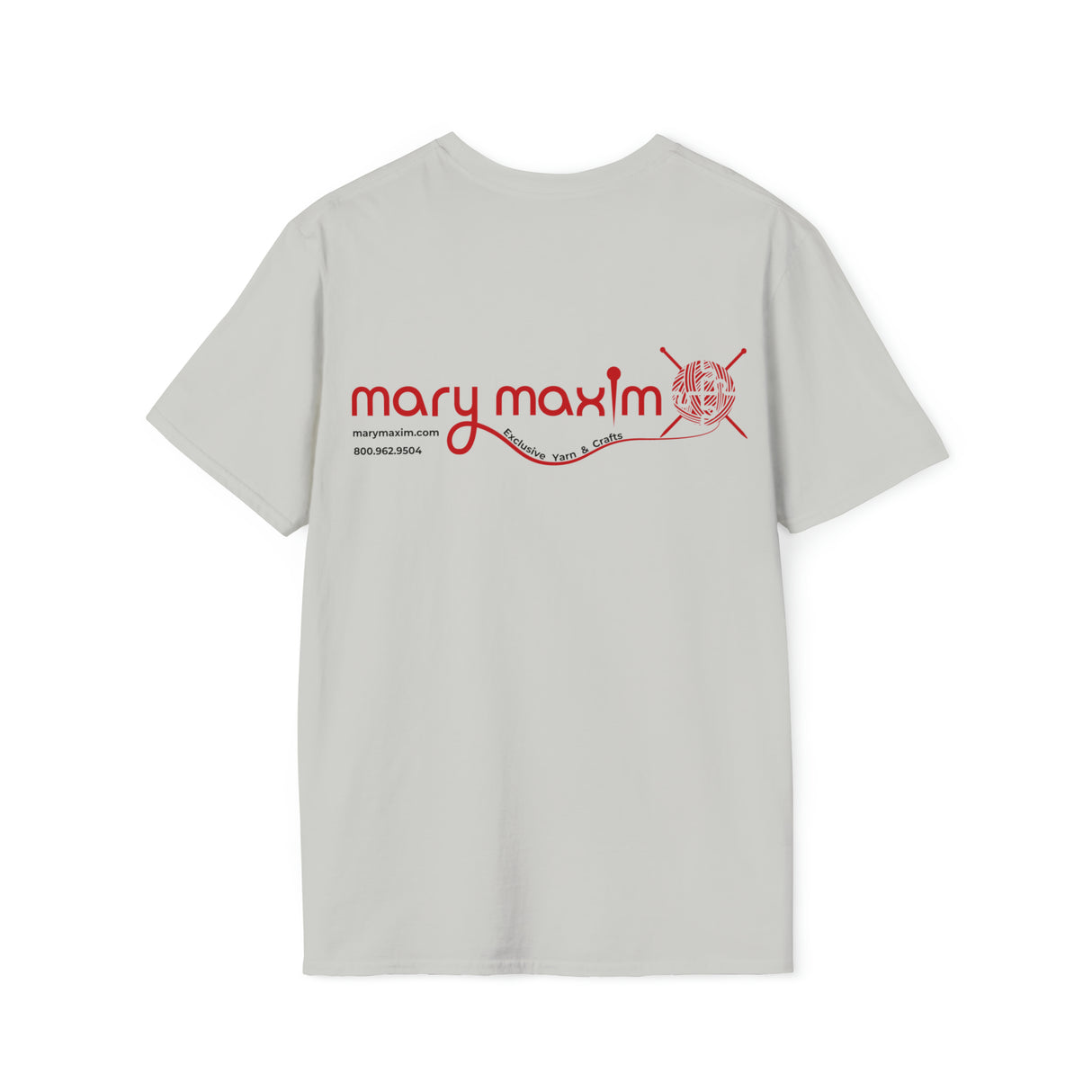 Camiseta Mary Maxim Softstyle delantera y trasera - Unisex
