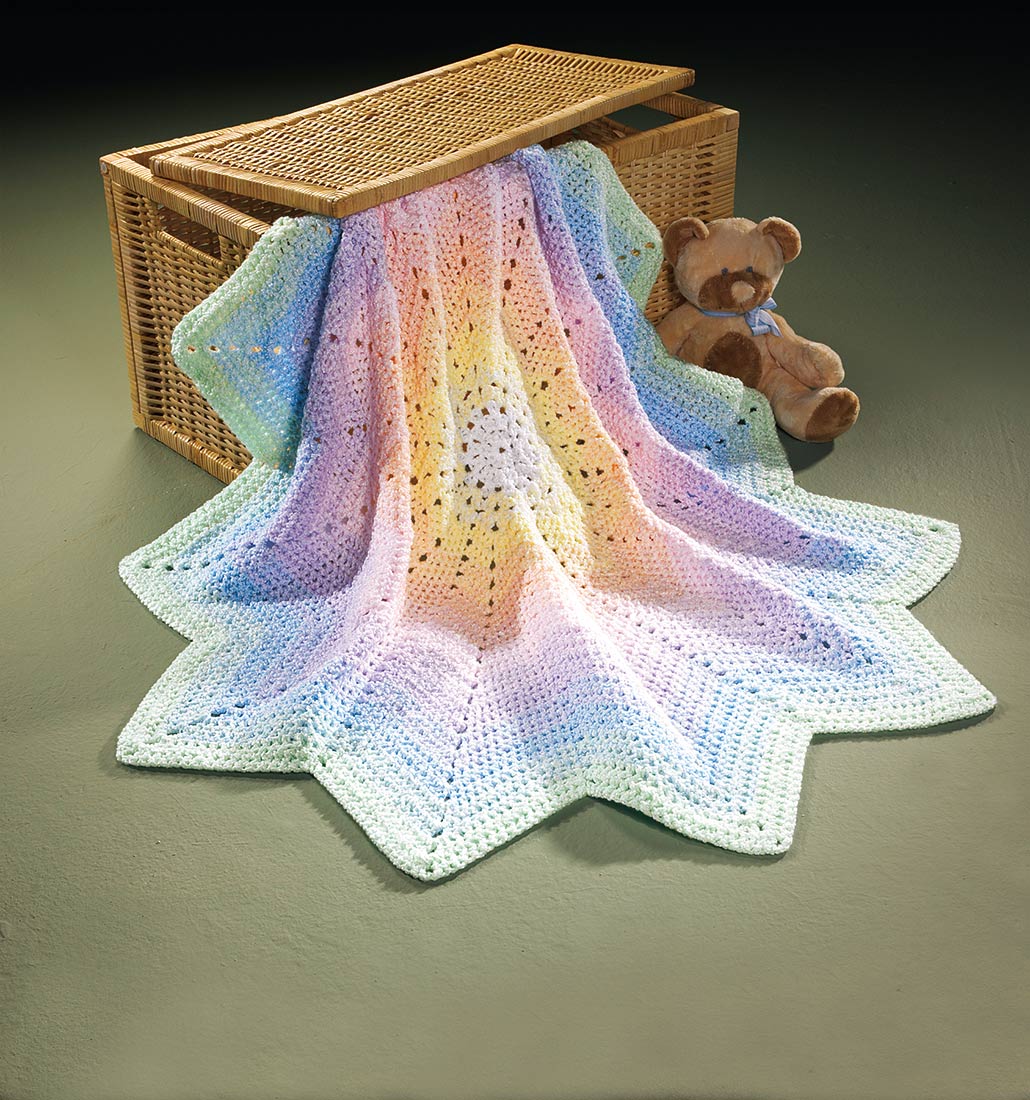 Peaceful Pastels Afghan Pattern