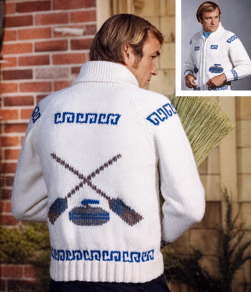 Patrón de cárdigan para hombre o mujer