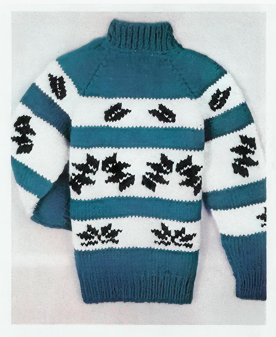 Patrón de cárdigan y toque indio para niños