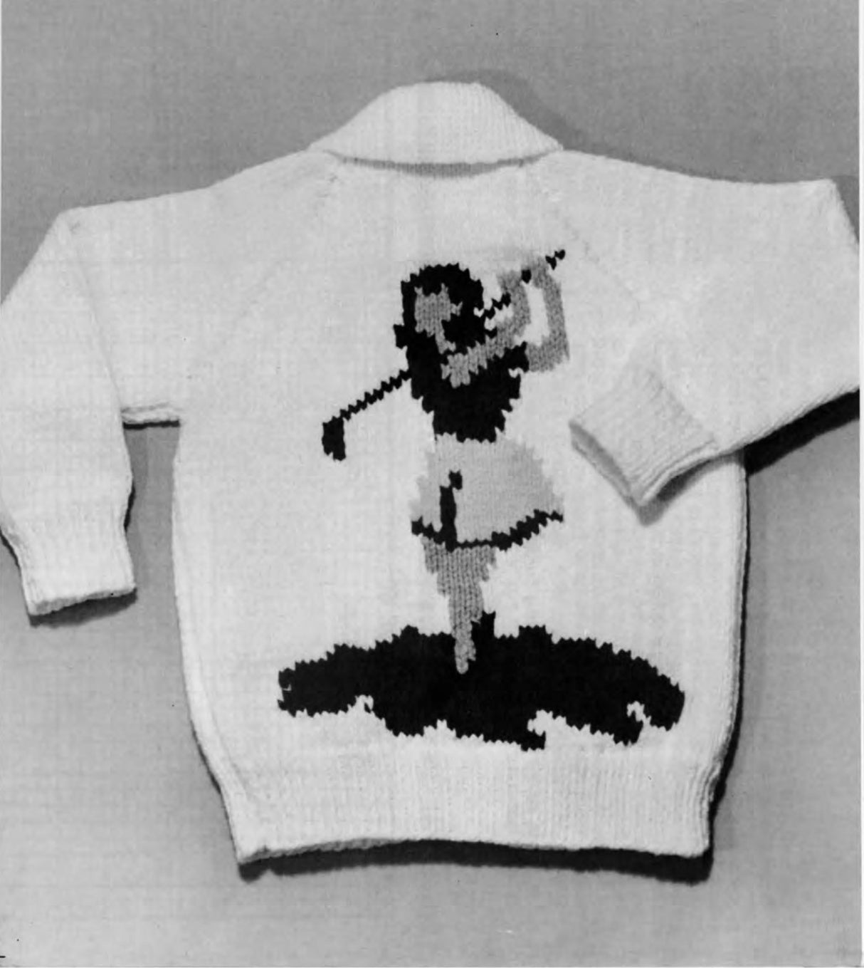 Ladies' or Youth Golf Cardigan Pattern