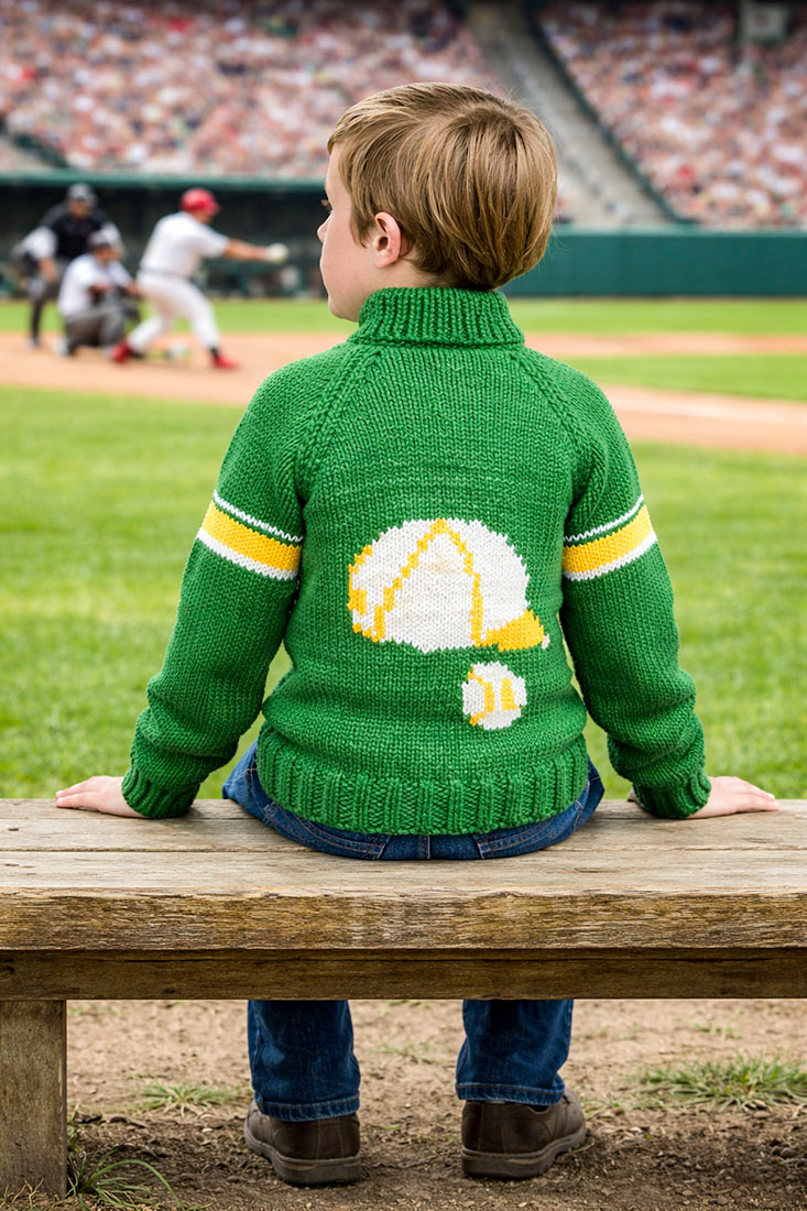 Baseball Cardigan Pattern