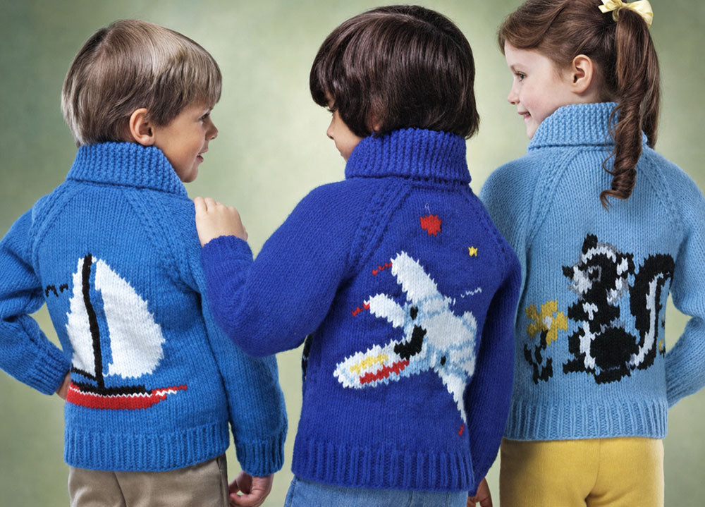 Child's Sailboat Cardigan Pattern