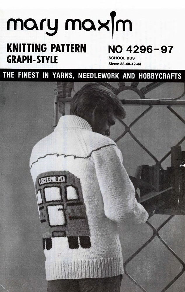 School Bus Cardigan Pattern