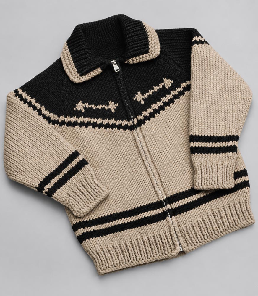 Children's Western Yoke Cardigan Pattern
