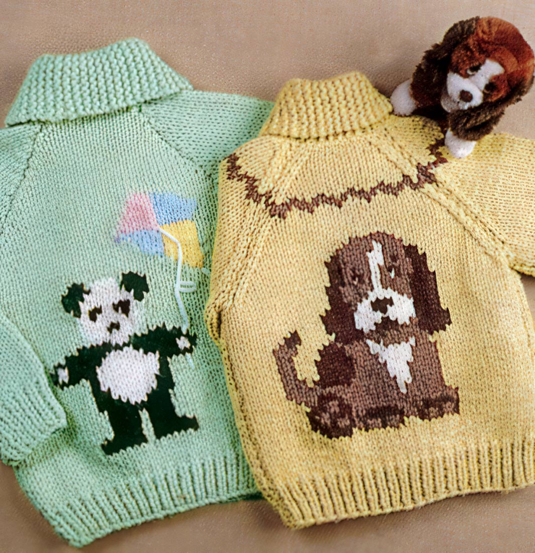 Modèle de pull Poochie Pup