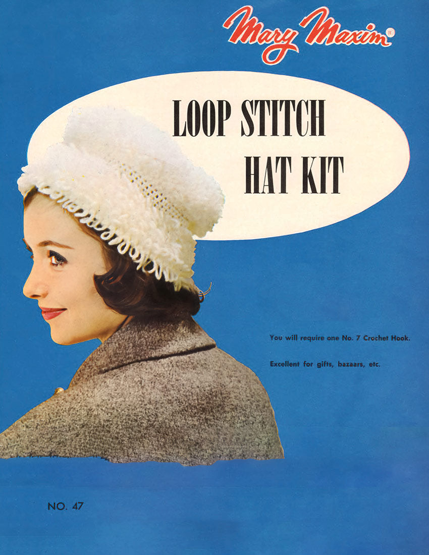 Loop Stitch Hat Kit Pattern