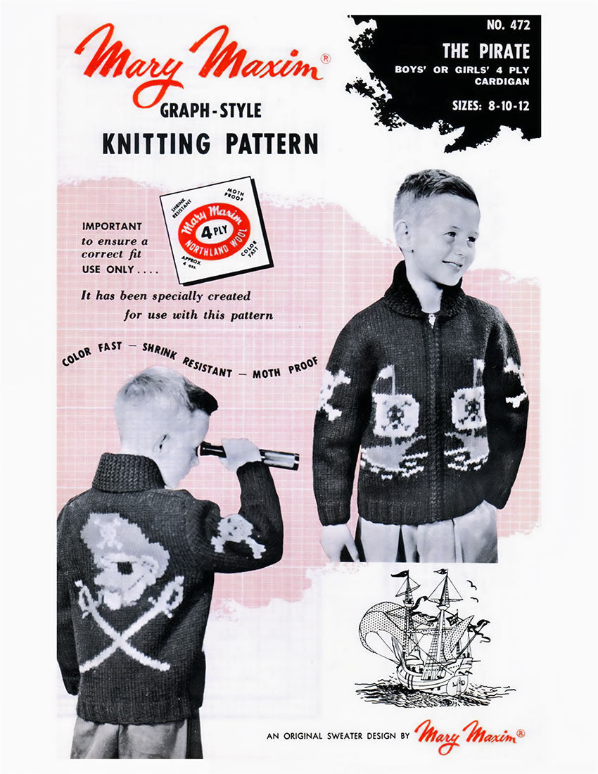 The Pirate Cardigan Pattern