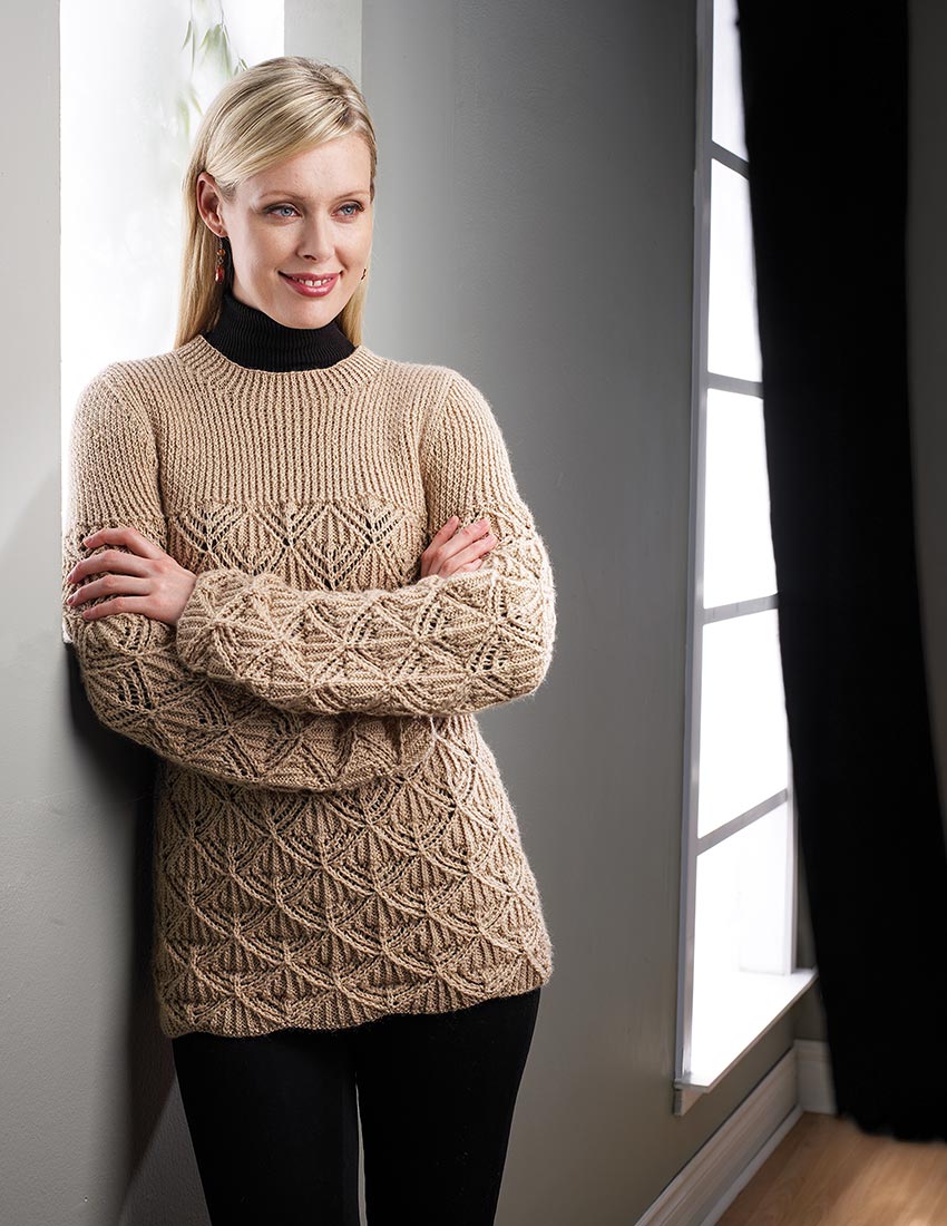Lace Diamond Tunic Pattern