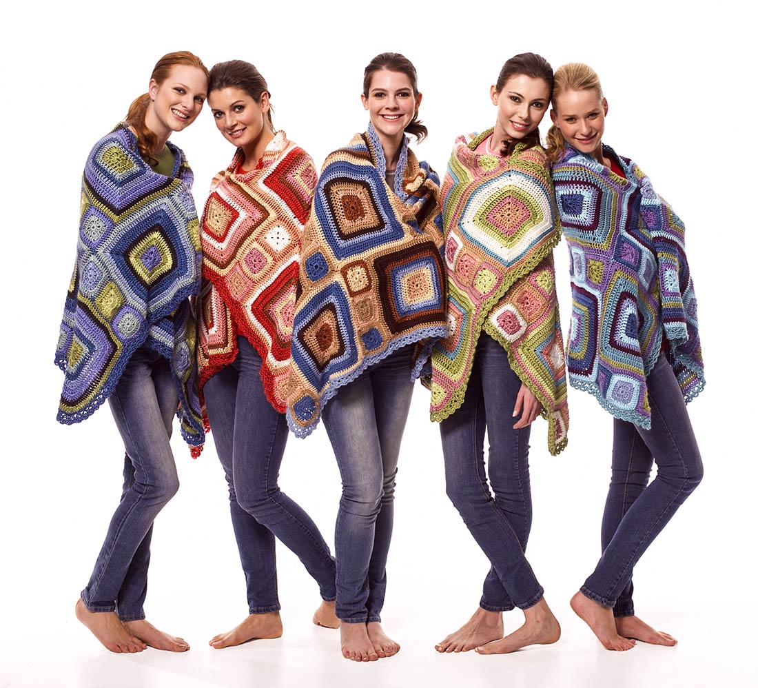 Satin Throw Pattern