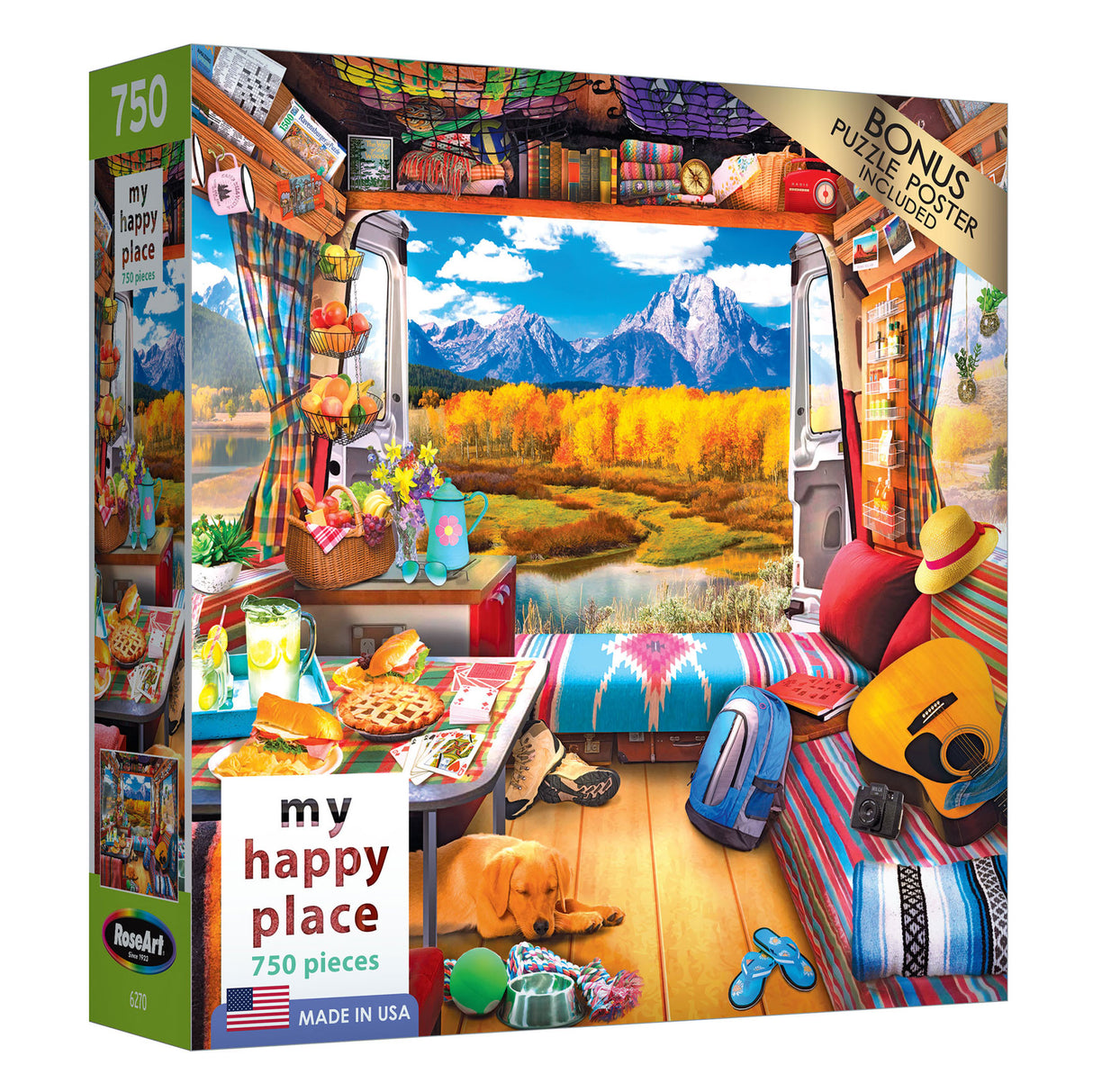 Van Life, Grand Tetons Jigsaw Puzzle