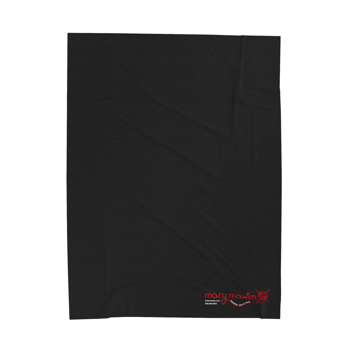 Mary Maxim Velveteen Plush Blanket