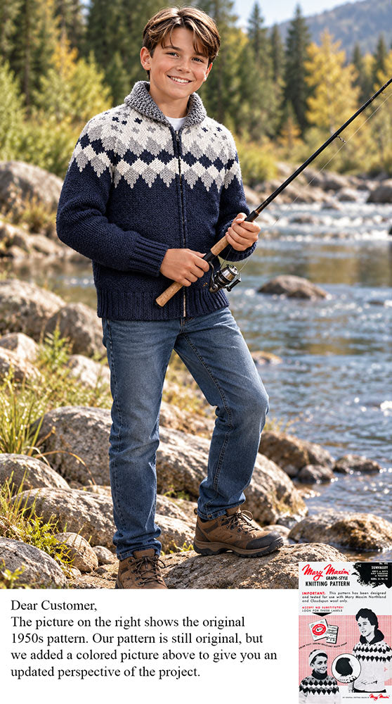 Sun Valley Children's Sweater Pattern