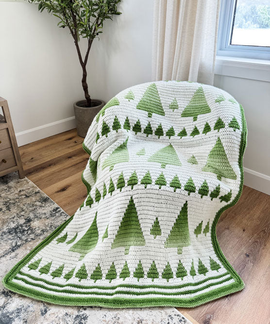 Winter Forest Blanket