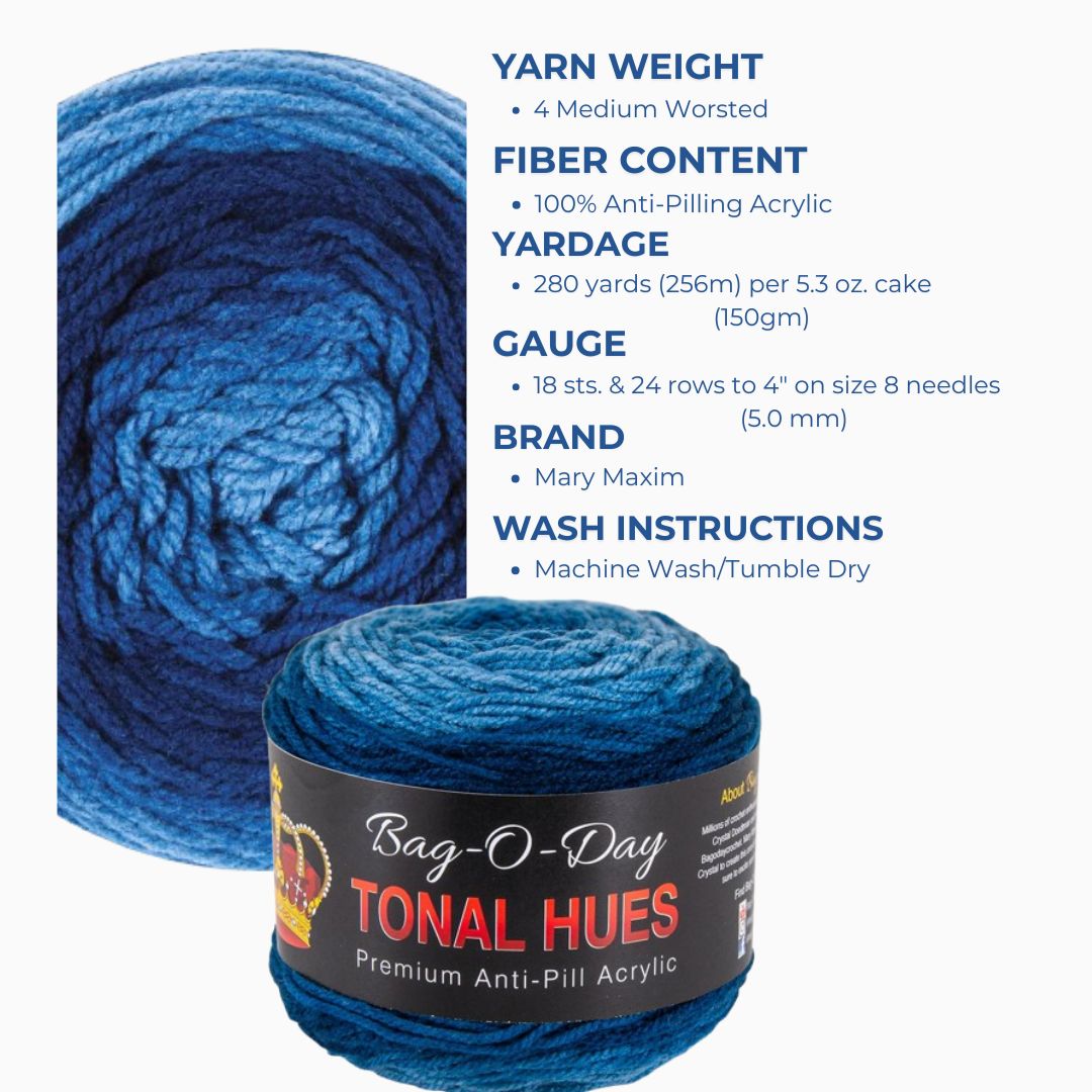 Bag-O-Day Tonal Hues Yarn