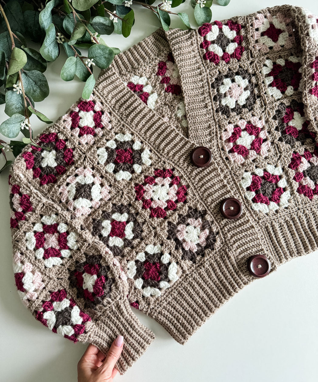 Granny Crop Cardigan