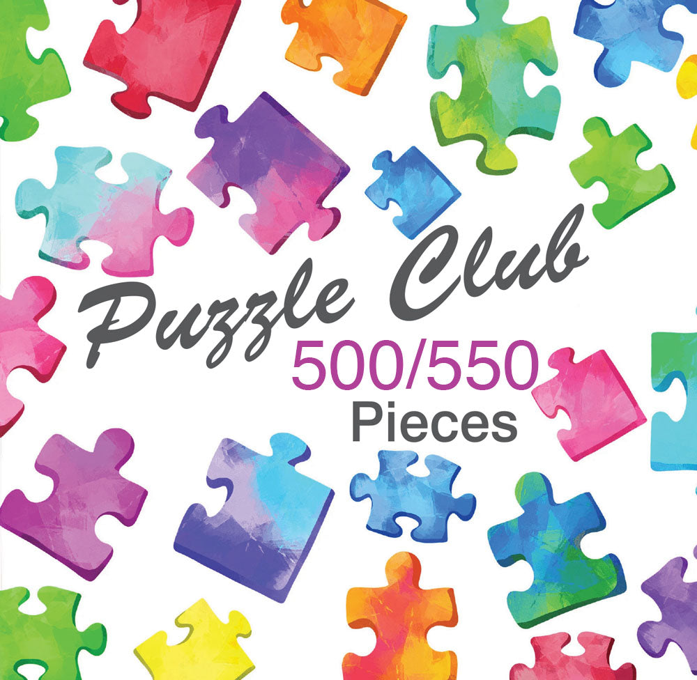 Puzzles of the Month Club - 500/550 Piece