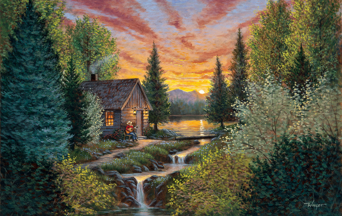 Mountain Music Jigsaw Puzzle