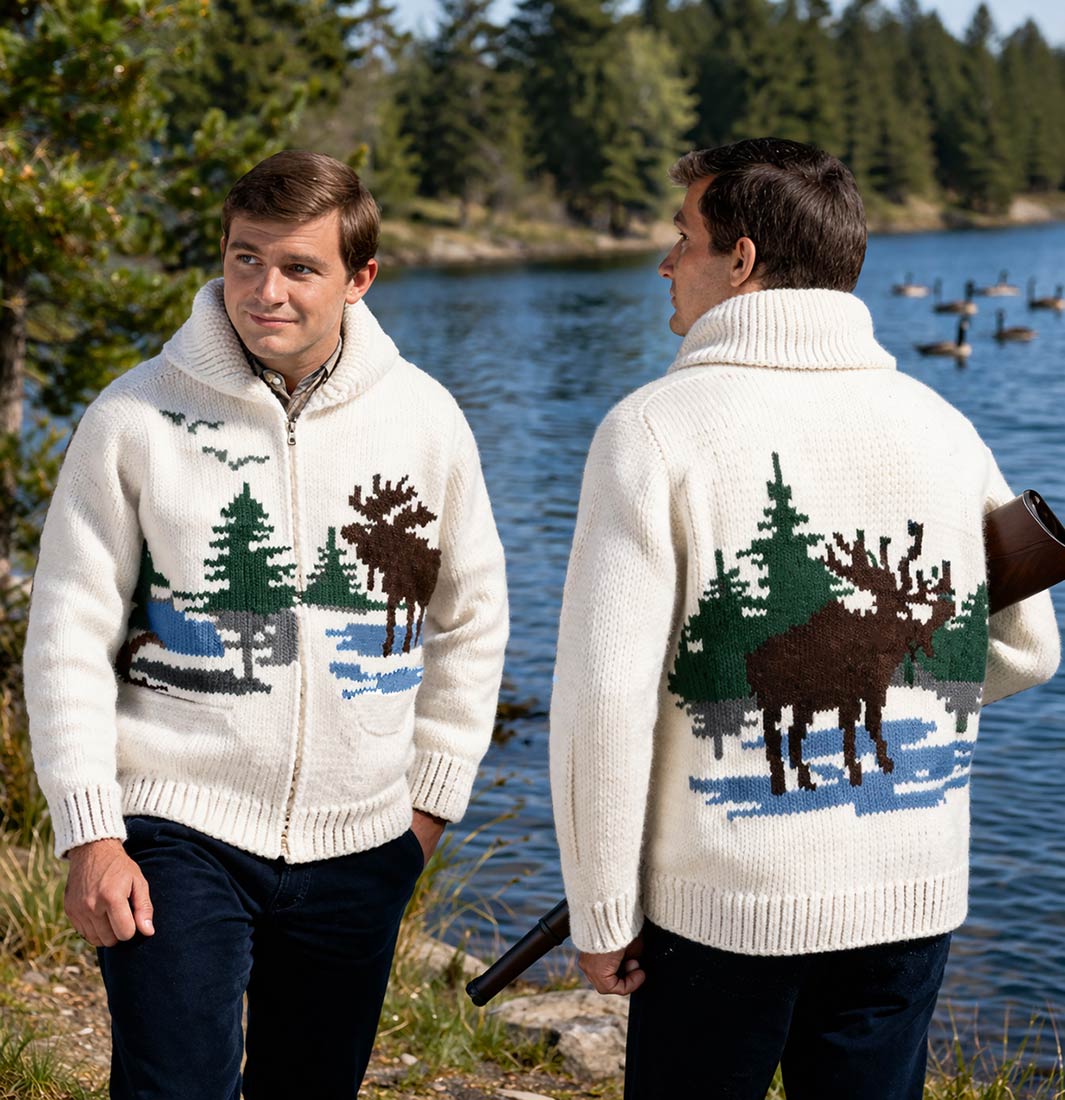 Moose Cardigan Pattern