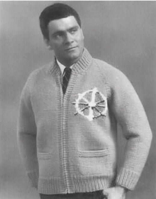 Men's Sail Boat Cardigan Pattern