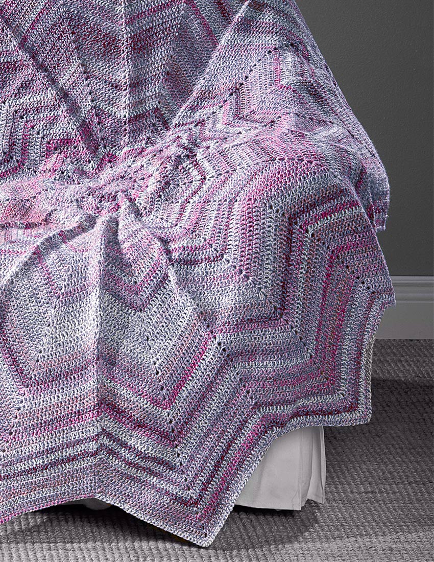 Patrón de tiro en espiral jaspeado