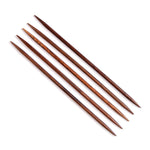 San Wood 6" Double Pointed Knitting Needles Set of 5
