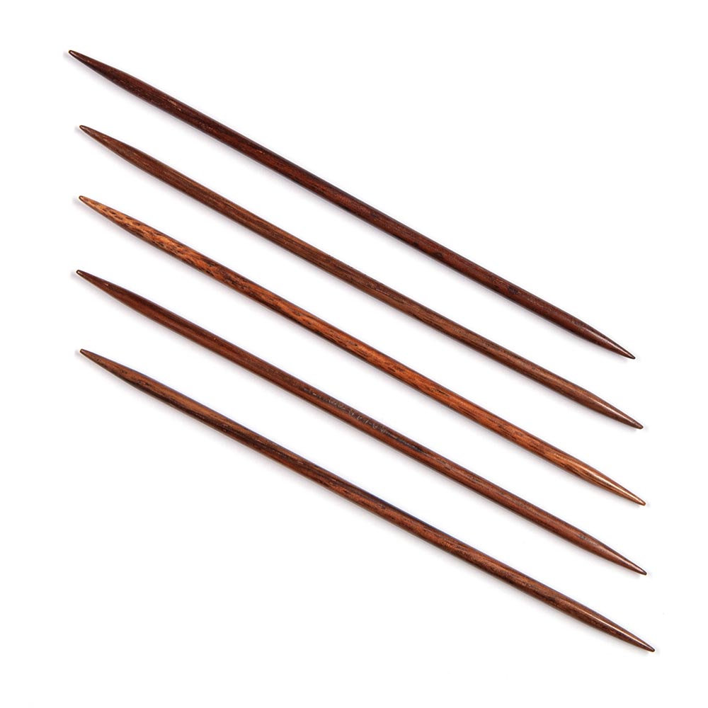 San Wood 6" Double Pointed Knitting Needles Set of 5