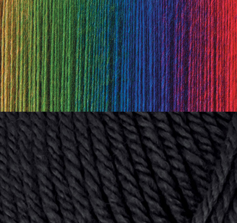 Snowscape Overlay Mosaic Blanket