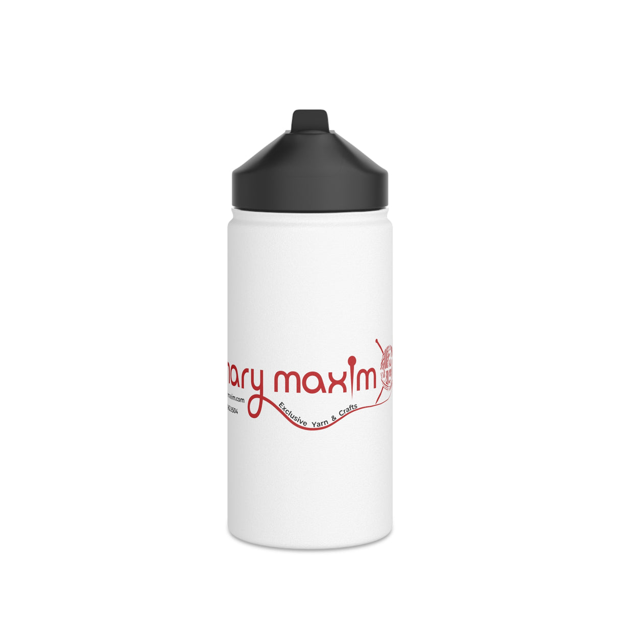 Mary Maxim Stainless Steel Water Bottle
