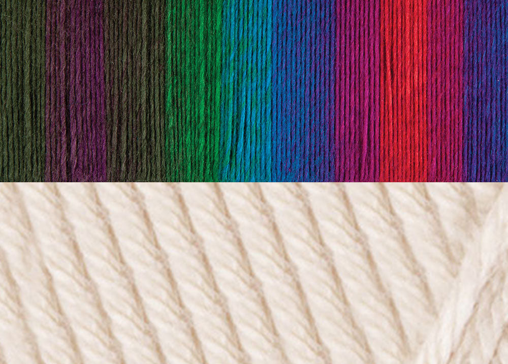 Mosaic Ridge Crochet Pullover