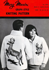 Men's Whitetail Deer Cardigan Pattern